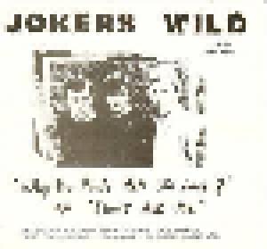 Jokers Wild: Why Do Fools Fall In Love? - Cover