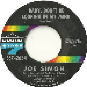Cover - Joe Simon: Baby, Don't Be Looking In My Mind
