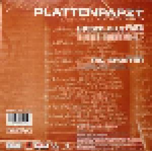 Plattenpapzt Feat. Weser Allstars + Plattenpapzt Feat. MC Spontan: Immer Wieder Wir / Bestform (Split-12") - Bild 2