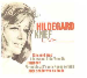 Cover - Hildegard Knef: Live