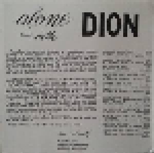 Dion: Alone With Dion (CD) - Bild 4
