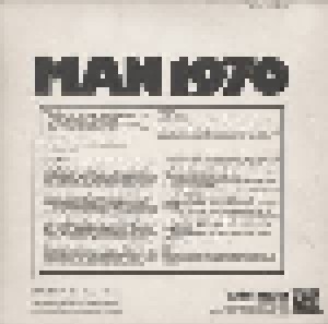 Man: Man 1970 (LP) - Bild 2