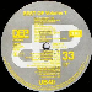 UB40: The Best Of UB40 - Volume One (LP) - Bild 3