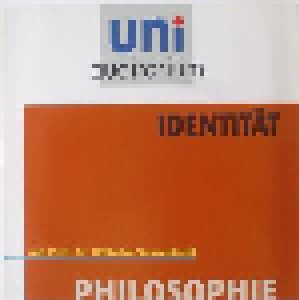 Cover - Prof. Dr. Wilhelm Vossenkuhl: Identität
