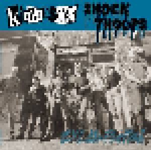 Kiezgesöx + Shock Troops: Ey! Die Platte! (Split-LP) - Bild 1