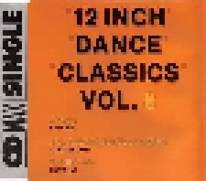 Cover - Tony Lee: 12 Inch Dance Classics Vol. 8