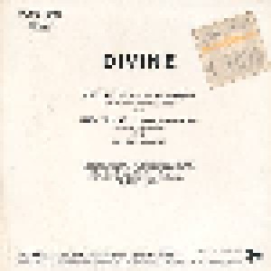 Divine: Hey You! (3"-CD) - Bild 2