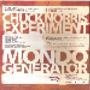 Chuck Norris Experiment, The + Mondo Generator: The Chuck Norris Experiment / Mondo Generator (Split-7") - Bild 2