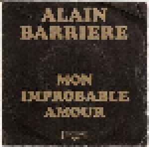 Alain Barrière: Mon Improbable Amour - Cover