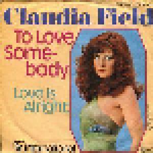 Claudia Field: To Love Somebody - Cover