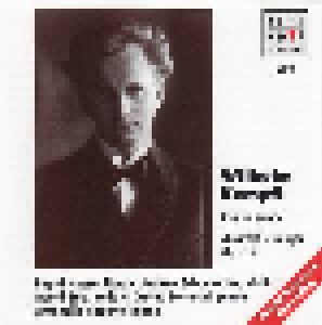 Cover - Wilhelm Kempff: Trio G Minor / Quartet G Major Op. 15