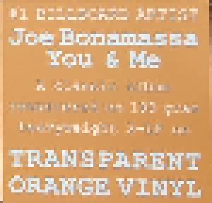 Joe Bonamassa: You And Me (2-LP) - Bild 3
