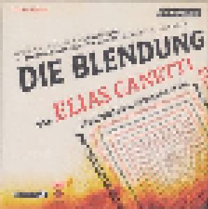 Cover - Elias Canetti: Blendung, Die