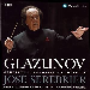 Cover - Alexander Konstantinowitsch Glasunow: Complete Symphonies & Concertos. Sämtliche Sinfonien Und Konzerte. José Serebrier / Royal Scottish / Russian National Orchestra