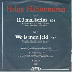Helga Hahnemann: 100 Mal Berlin (7") - Bild 2