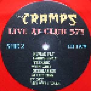 The Cramps: Live At Club 57!! 1979 (LP) - Bild 4