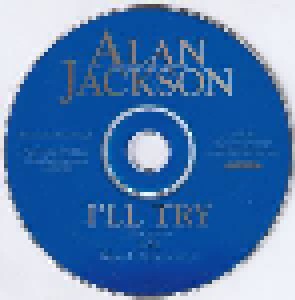 Alan Jackson: I'll Try (Promo-Single-CD) - Bild 3