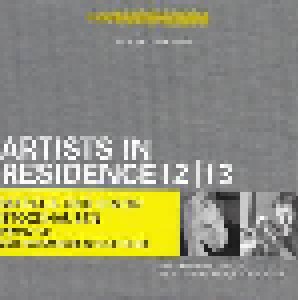 Cover - Simon Stockhausen: Artists In Residence 12|13