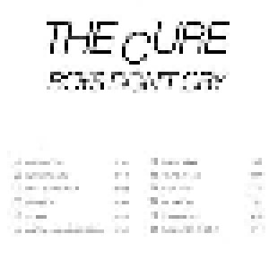 The Cure: Boys Don't Cry (CD) - Bild 5