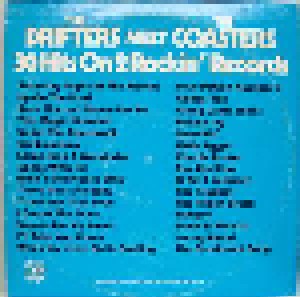The Drifters, The + Coasters: The Drifters Meet The Coasters Album-Cover (Split-2-LP) - Bild 2