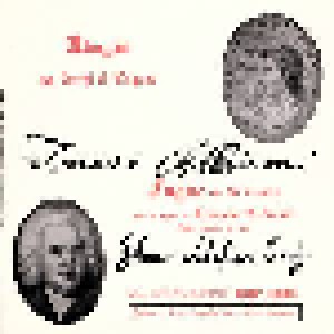 Cover - Tomaso Albinoni: Adagio Per Archi Ed Organo / Fugue En Si Mineur Sur Un Thème De Tomaso Albinoni