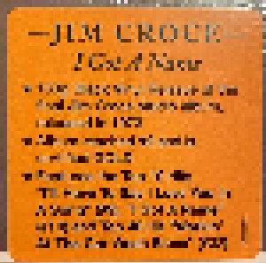 Jim Croce: I Got A Name (LP) - Bild 3
