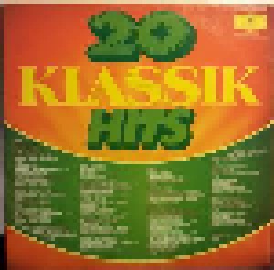 20 Klassik Hits (LP) - Bild 2