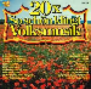 Cover - Chiemgauer Schuhplattler, Die: 20 X So Schön Klingt Volksmusik