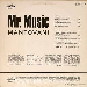 The Mantovani Orchestra: Mr. Music...Mantovani (LP) - Bild 2