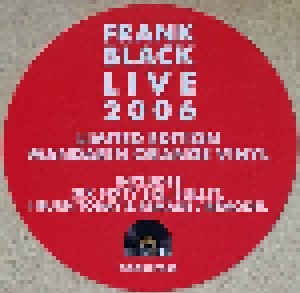 Frank Black: Live 2006 (LP) - Bild 3