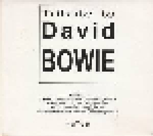 Tribute To David Bowie (2-Promo-CD-R) - Bild 2