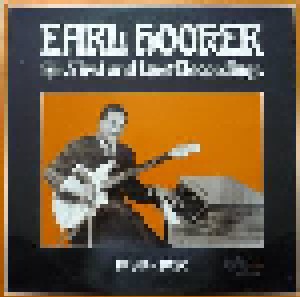 Cover - Earl Hooker: His First And Last Recordings