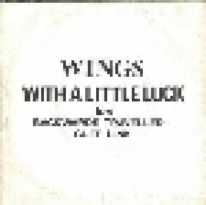Wings: With A Little Luck (7") - Bild 2