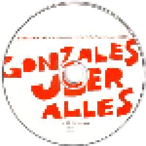 Chilly Gonzales: Gonzales Uber Alles (Promo-CD) - Bild 3