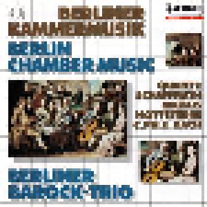 Cover - Christoph Schaffrath: Berliner Kammermusik