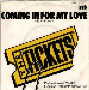 Cover - Tickets, The: Coming In For My Love