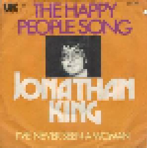 Jonathan King: The Happy People Song (7") - Bild 1