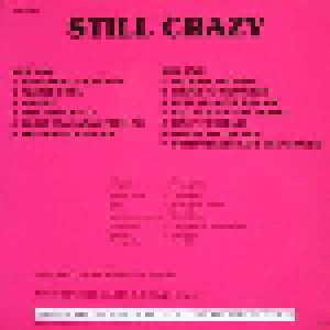 Crazy Cavan & The Rhythm Rockers: Still Crazy (LP) - Bild 2