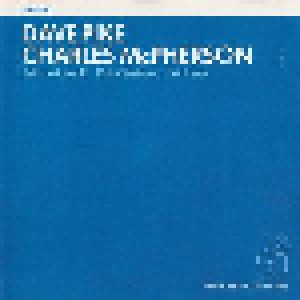 Cover - Dave Pike / Charles McPherson: Bluebird