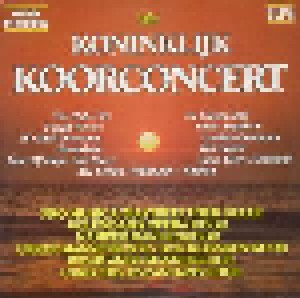 Cover - Koorvereniging Pro Musica: Koninklijk Koorconcert