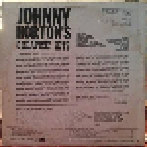 Johnny Horton: Johnny Horton's Greatest Hits (LP) - Bild 2
