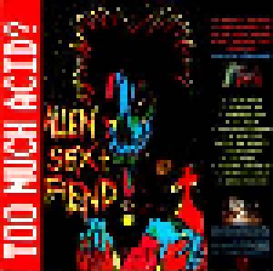 Alien Sex Fiend: Too Much Acid? (CD) - Bild 1