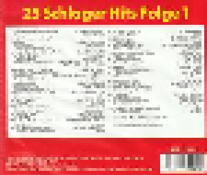25 Schlager Hits Folge 1 (CD) - Bild 3