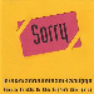 Sorry - Die Sechzehn Schönsten Musikalischen Entschuldigungen (CD) - Bild 1