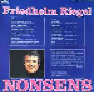 Friedhelm Riegel: Nonsens (LP) - Bild 2