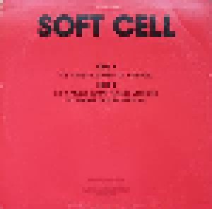 Soft Cell: It's A Mugs Game (12") - Bild 2