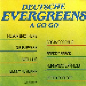 Cover - Jasmin: Deutsche Evergreens A Go Go