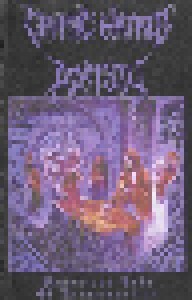 Azatoth + Cryptic Hatred: Obnoxious Path Of Reincarnation (Split-Tape-EP) - Bild 1