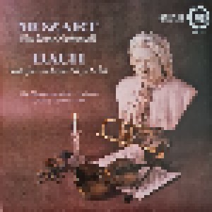 Wolfgang Amadeus Mozart + Johann Sebastian Bach: Eine Kleine Nachtmusik / Suite Für Orchester Nr. 3 D-Dur (Split-LP) - Bild 1