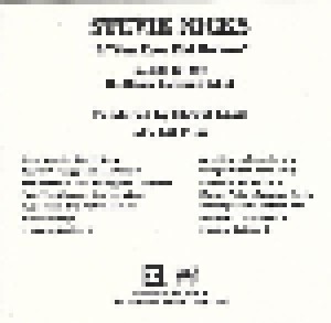 Stevie Nicks: If You Ever Did Believe (Promo-Single-CD) - Bild 1